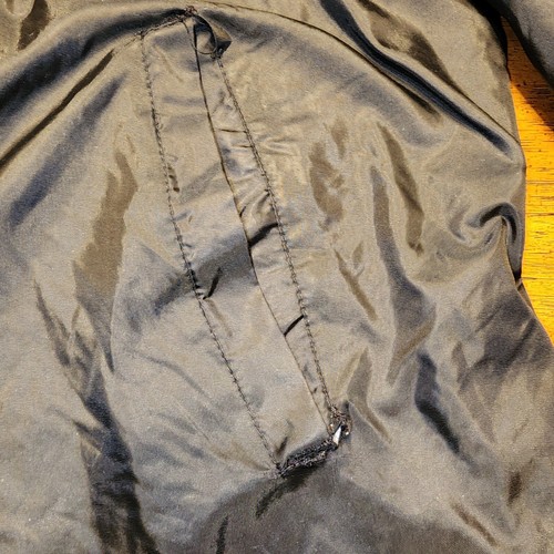 VTG Auburn Sport Jacket Black Sixe 2XL Windbreaker CSI Sam Houston Forensic - Picture 4 of 12