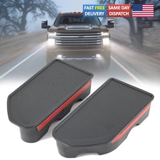 2pcs For Chevy Silverado GMC Sierra 19-25 Stake Pocket Hole Cover Caps Plugs