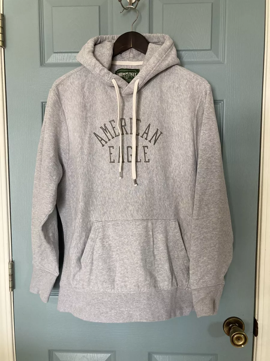 Green american eagle hoodie sale