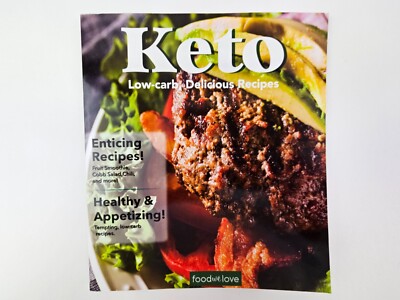 Keto Low-Carb Delicious Recipes  (70 pg booklet)