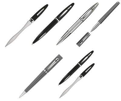 Ecobra Cityline Brieföffner,Kugelschreiber,Rollerball Auswahl chrom Matt z.B 788