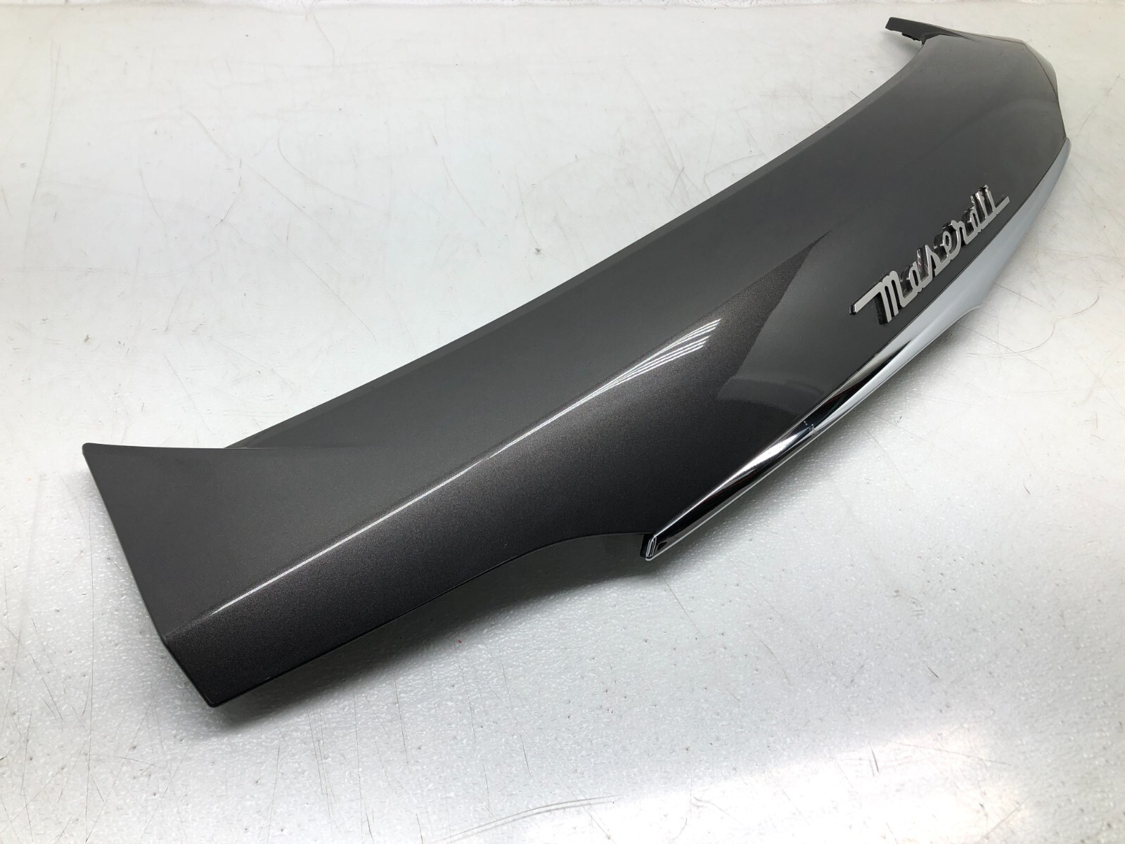 2017-2020 MASERATI LEVANTE S LIFTGATE BACK DOOR SPOILER TRIM OEM.
