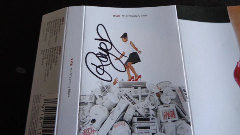 RAYE MY 21ST CENTURY BLUES SIGNED /AUTOGRAPH CASSETTE ALBUM - Image 4 of 4