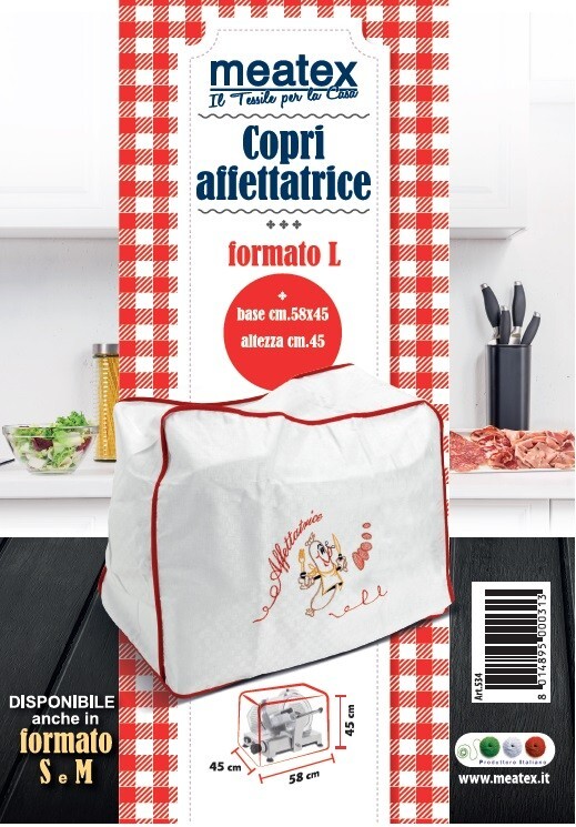 Copertura Per Affettatrice Con Tasche Laterali – Impermeabile, In Oxford 210D, 38x28x28 Cm, Antipolvere
