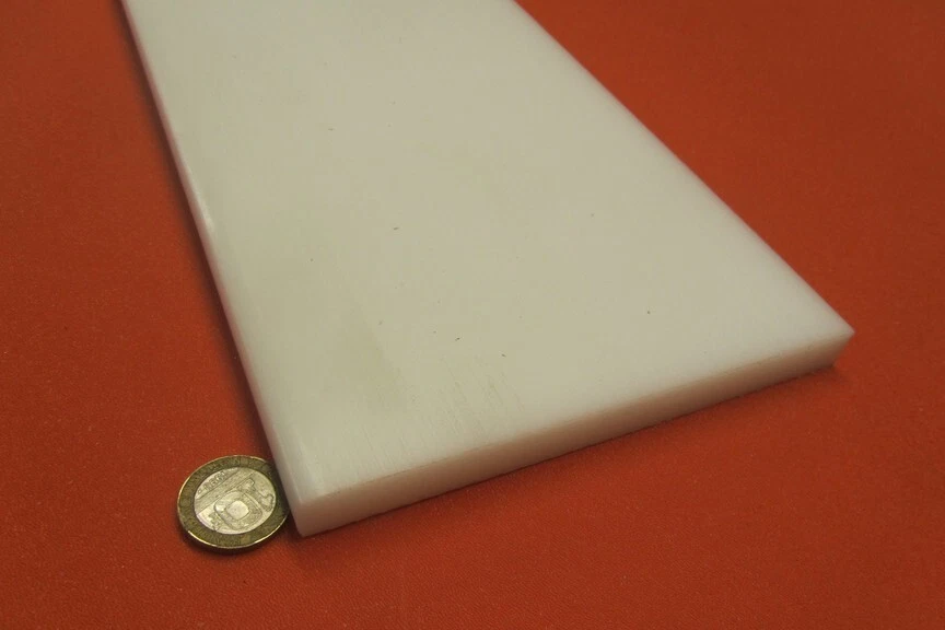 Delrin Acetal Bar 1/2" (.500") Thick x 5.00" Wide x 48" Long White - Image 2 of 4