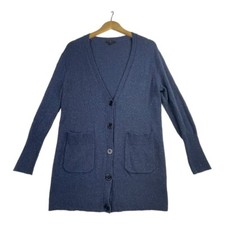 J. Crew Donegal Wool Button Cardigan size XS Blue