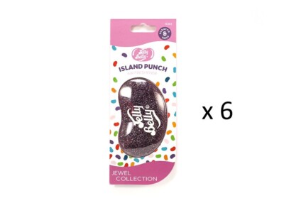 Auto Lufterfrischer JELLY BELLY Jewel Island Punch 3D Gel - Bulk