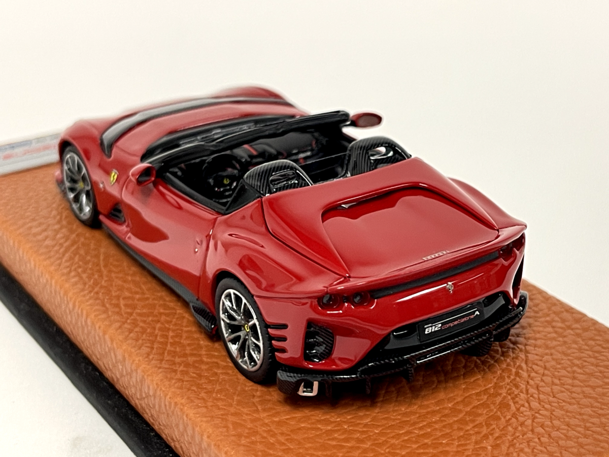 1/43 Looksmart Ferrari 812 Competizione A Rosso Corsa LS531B