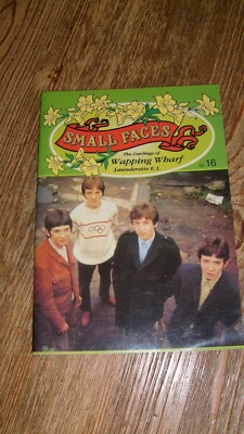 Small Faces The Darlings of Wapping Wharf Fanzine #16 Steve Marriott Ronnie Lane