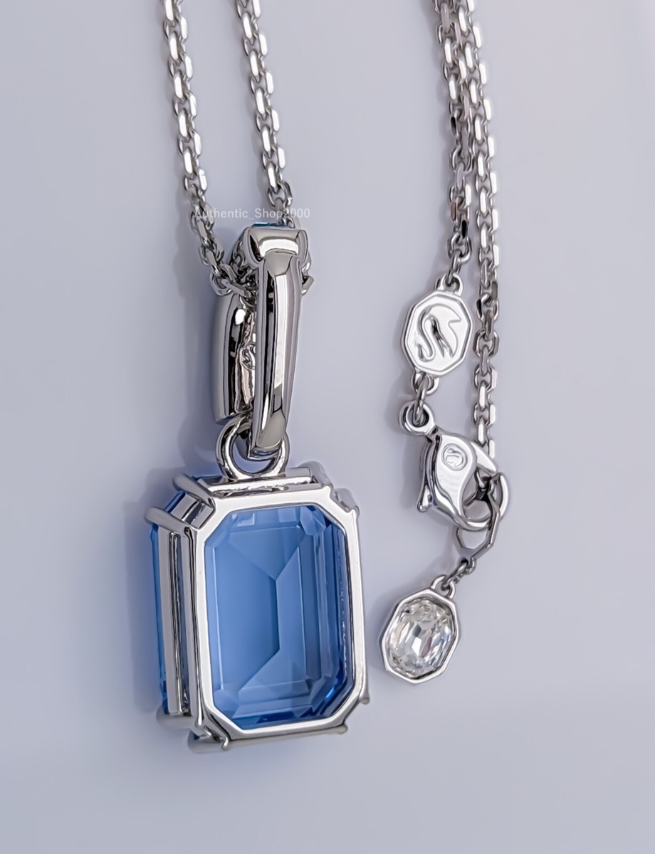 New 100% Authentic SWAROVSKI Blue Crystal Millenia Pendant