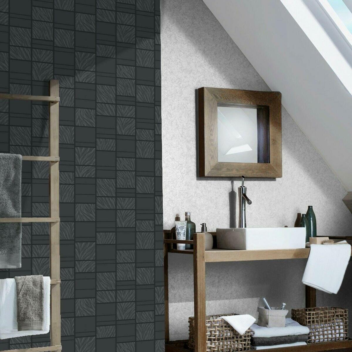 Tile Effect Wallpaper | Moroccan & Mosaic Designs | Hovia UK