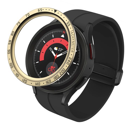 For Samsung Watch 5/5Pro 4 40/44mm 6 Classic 43/47mm Metal Bezel Ring Cover Case - Picture 227 of 270