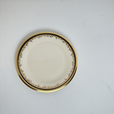 Lenox Eclipse China Bread And Butter Plate Replacement 6 3/8  Gold Scroll Trim