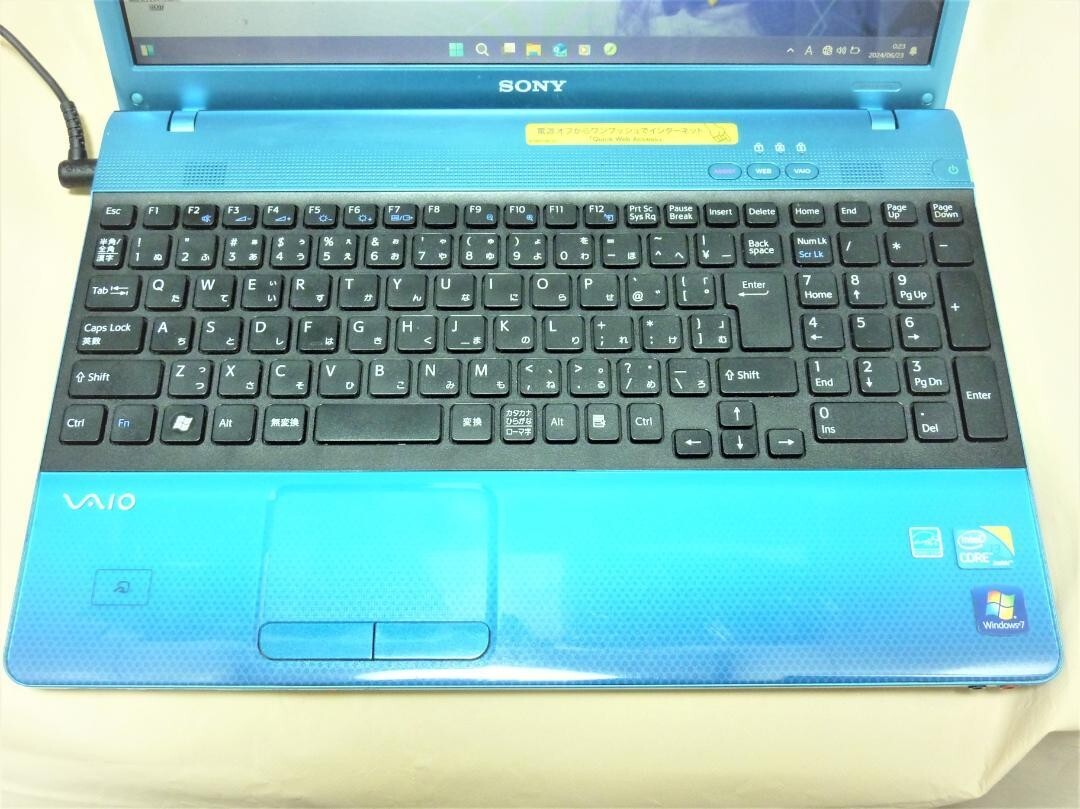 ソニー SONY ノートPC  VAIO VPCEB17FJ Core i3 SEAL限定商品】 i3 Core VPCEB17FJ VAIO SONY 4GB 東中山の (じ
