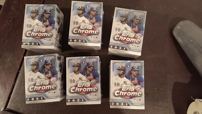 Topps Chrome 2021 Baseball Blaster Box (32 Cards)