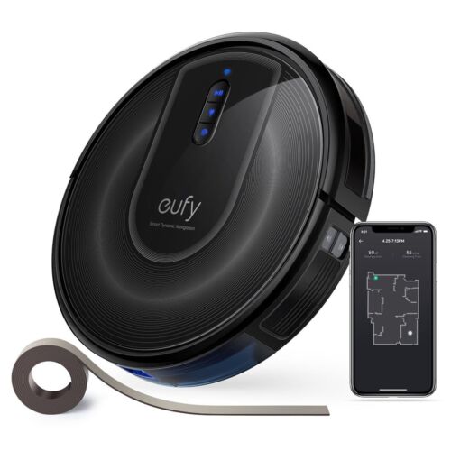 eufy RoboVac G30 Verge Robot Vacuum Cleaner w/ Home Mapping Wi-Fi 2000Pa Suction - Photo 1 sur 7