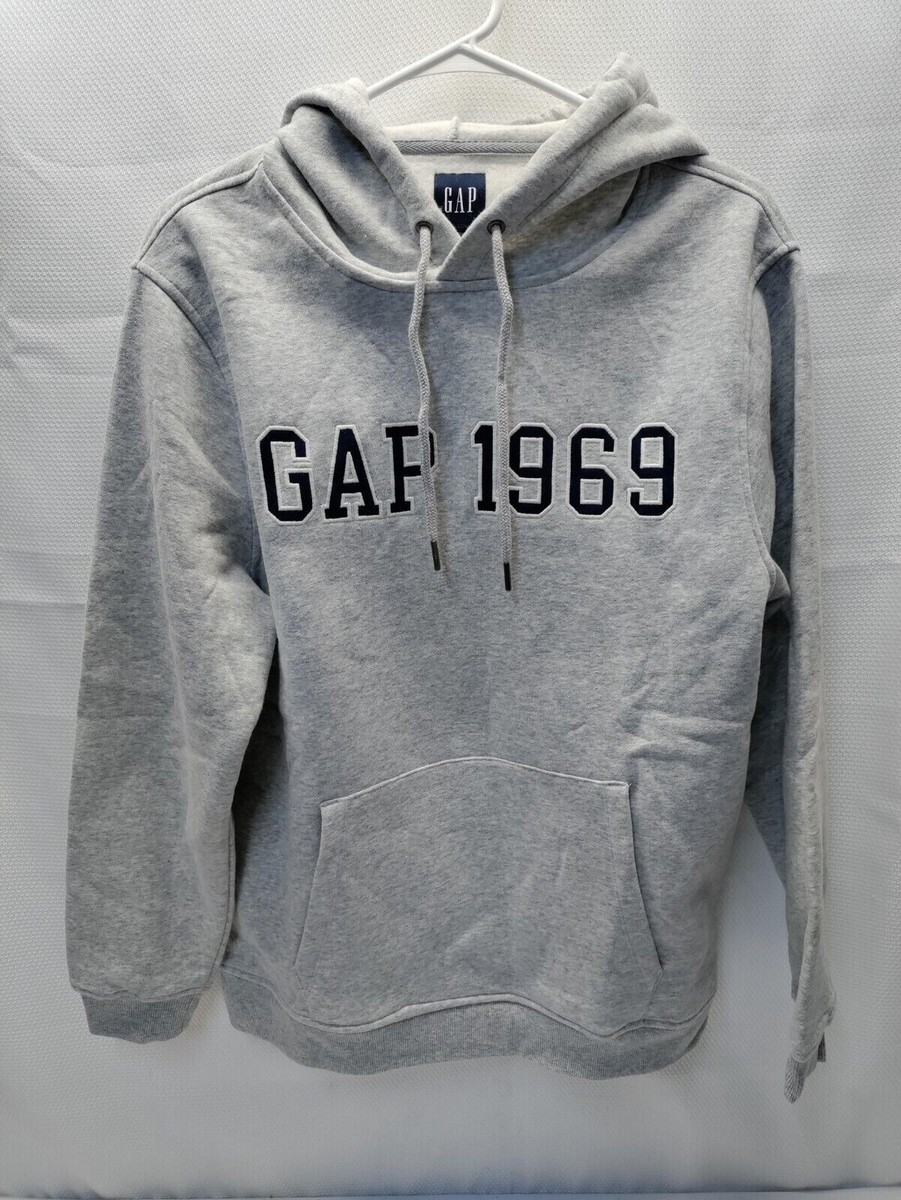 Gap Men's Applique Fleece Logo Pullover Hoodie Small | eBay