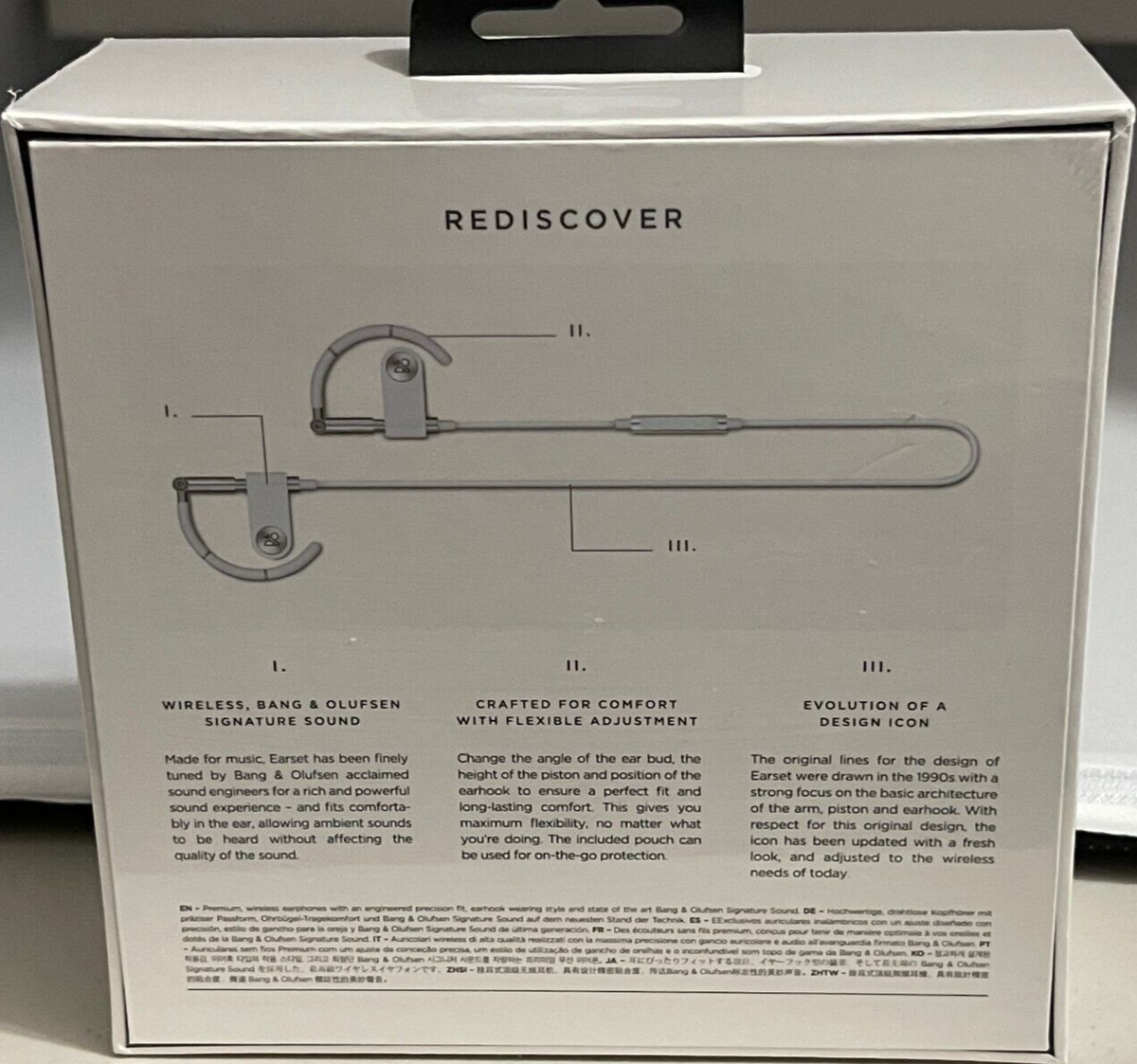 Bang & Olufsen B & O Earset Premium Wireless In-Ear Earphones