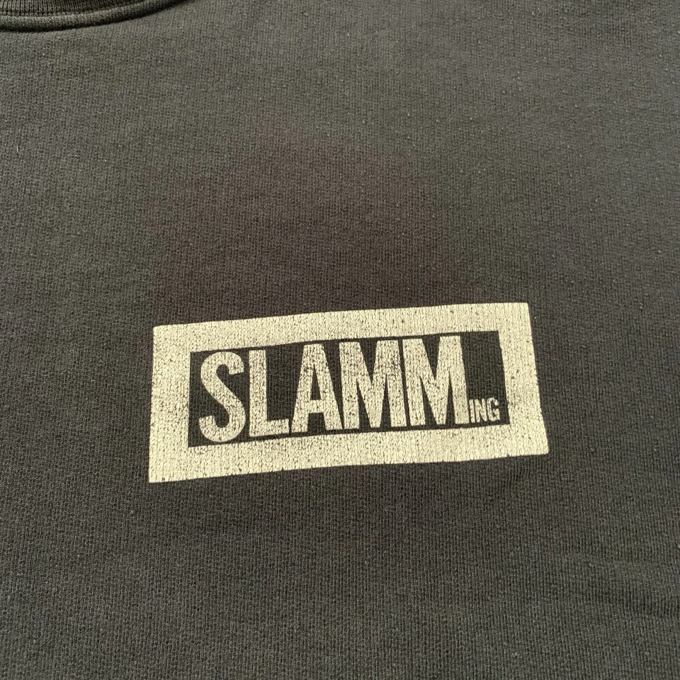 Camiseta corta de skate vintage años 80 90 United Colors Of Benneton SLAMMing talla M Foto 3 de 4