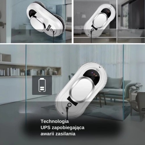 Fensterreiniger Fensterputzroboter Glas Fenstersauger Automatischer Roboter - Bild 9 von 14