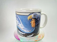 1994 Jo Ann George Coffee Mug Arctic Circle Enterprises Eagle Rare Tea Cup C5