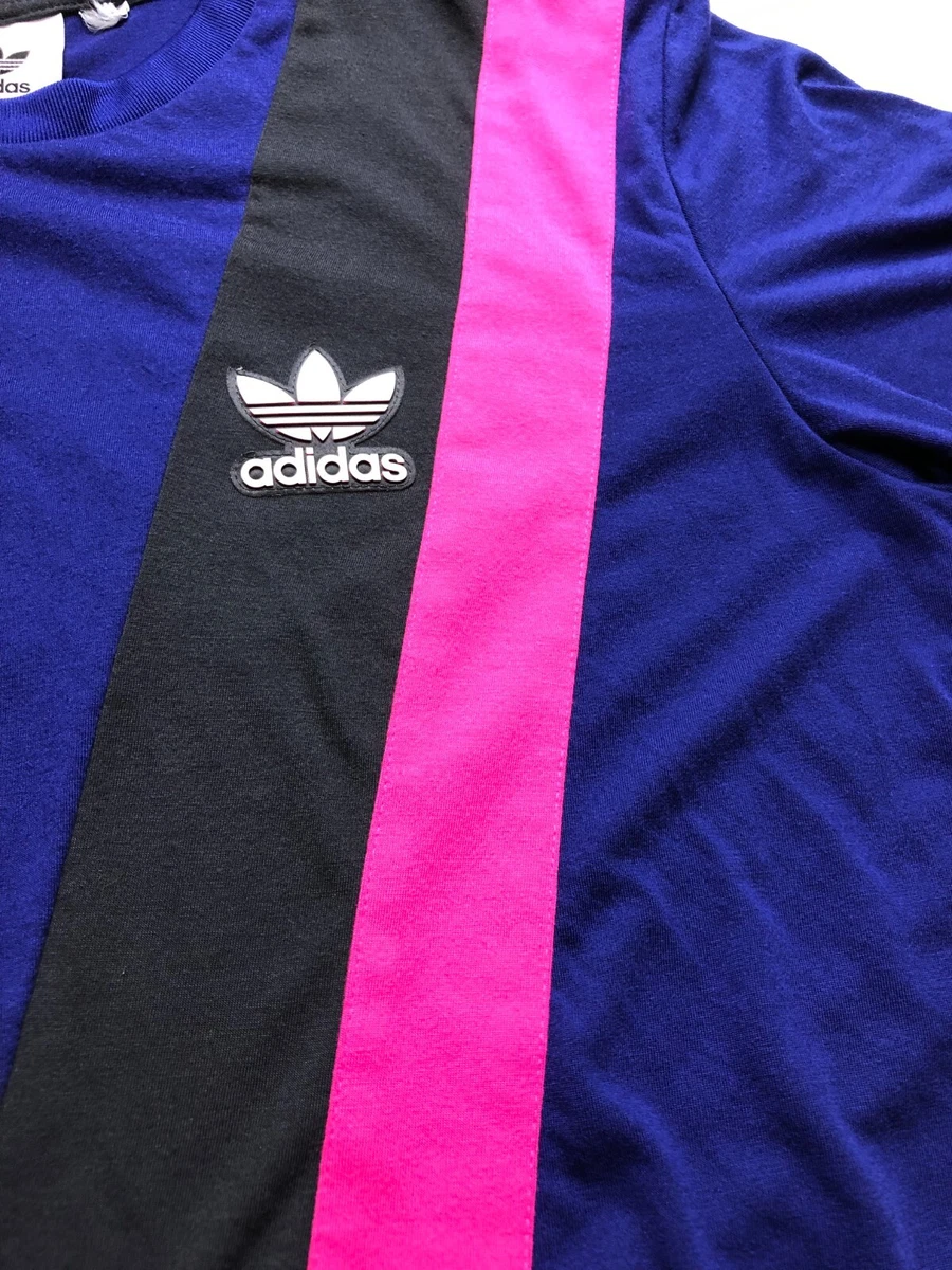 Purple and sales black adidas shirt