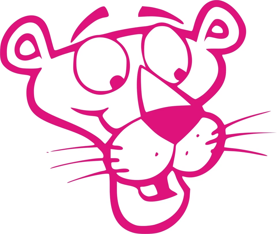 Sticker Vinilo -Pantera Rosa - Pink Panther - Wall Art Decall - Vinyl - Pegatina
