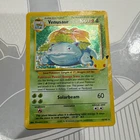 Pokemon Venusaur 15/102 Base Set Holo Rare Stage 2 100HP Wizards of the Coast