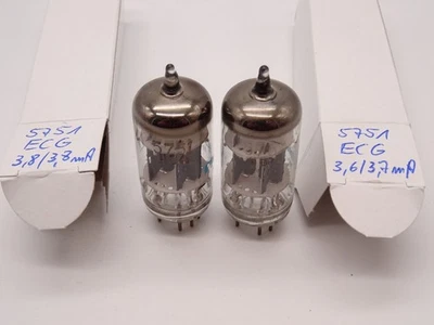 2x 5751 (ECC83) Philips ECG Röhren Tubes - Bild 1 von 3