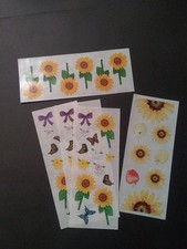Creative Memories  Lot of Five Studio Stickers  2" x 5"  Daisies