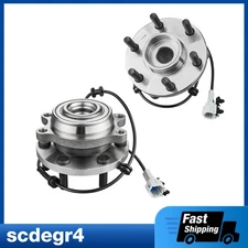 Pair 4WD Front Wheel Bearing Hub Assembly for 2009-2012 Suzuki Equator 2.5L 4.0L