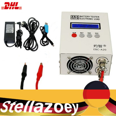 EBC-A20 LCD Batterietestgerät Lithium Blei-Säure Batterie Kapazität Tester NEU
