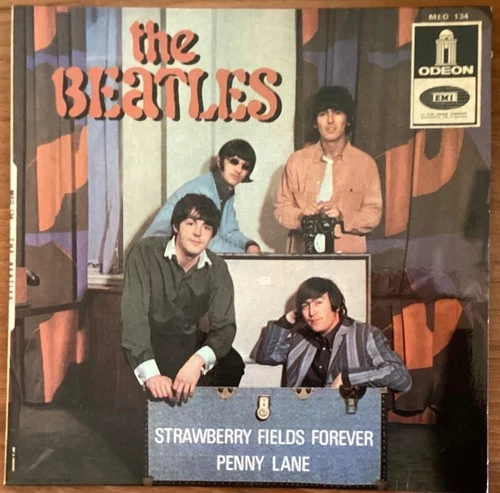 The Beatles Strawberry Fields/Penny +2 France Odeon EP MEO 134 1967 PC 45 rpm 7”