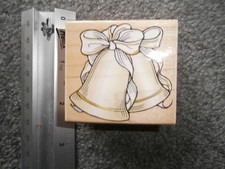 Hero Arts Wedding Bells Wood Mounted Rubber Stamp