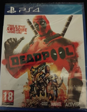 Brand New Sealed Deadpool Video Game for Sony Playstation 4 PS4 Rare Delisted 