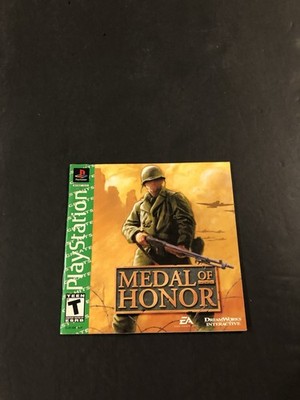 Medal of honor ps1 Manual Only