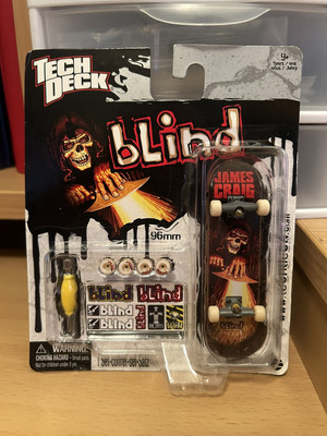Tech Deck 96mm Blind Eternal Life James Craig Reaper Axe Fingerboard