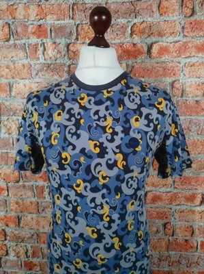 Hübsches grünes Paisley T-Shirt - M - bunt - Mod Casuals 60er