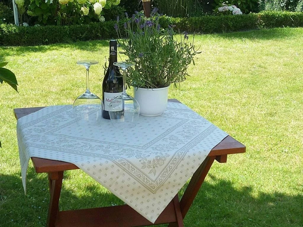 Tovaglia Grande Per Tavolo TextilDepot24 Tovaglietta Con 2 Cm A Quadri In Cotone - Colore Blu-bianco (100x100 Cotone Tessuto Quadretti 1 Cm