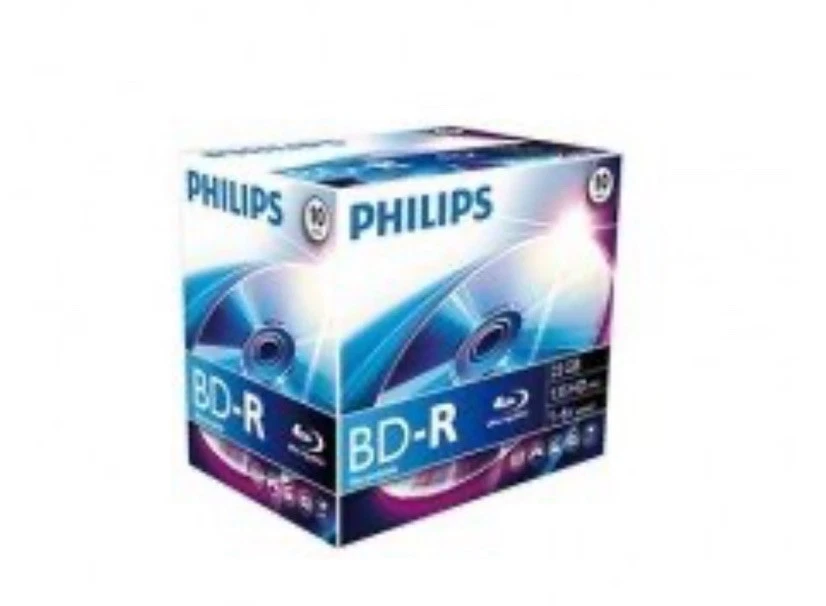 Philips BR2S6J10C/00 BD-R Blanks 6X 25GB Pack of 10 Jewel Cas - Image 2 of 2