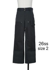 USED NEW SACAI CARHARTT WIP DUCK PANTS 26SS UNUSED