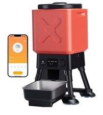 Automatic Dog Feeder for Large Dogs, 14L Capacity, Anti-Blockage System, Timed