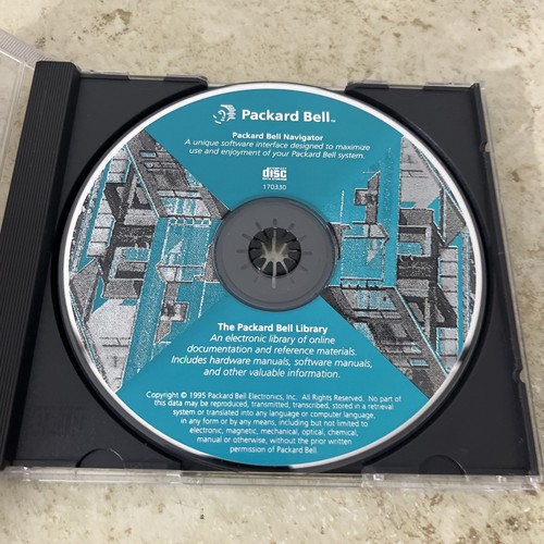 Packard Bell Navigator Library CD ROM Online Documentation Reference 1995 - Bild 2 von 3