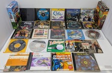 26 PC Game & Software Lot- Warcraft III, Fractal Generator, Chex Quest, & More