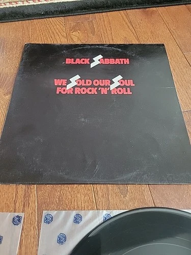 BLACK SABBATH - WE SOLD OUR SOUL FOR ROCK N ROLL LP VINYL RECORD (1976)