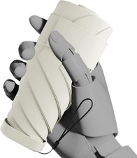 Windproof Mini Travel Folding Umbrella - UPF 50 Sun  Rain Protection, White