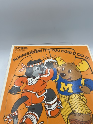 Playskool Wood Puzzle The Get Along Gang 15 Pieces #366-4 Ages 3-6 1984 Vintage - Picture 16 of 19