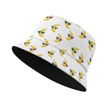 Cool Bucket Hat Beach Sun Hat Beach Fishing Hat for Men One Size Banana Glasses