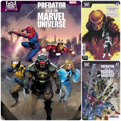 PREDATOR KILLS THE MARVEL UNIVERSE #5 **COVER SELECT** PRESALE 12/31/25