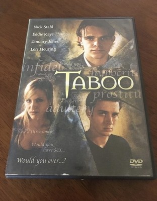 Sony Pictures Taboo (DVD, Nick Stahl, Eddie Kaye Thomas, Drama, 2003)
